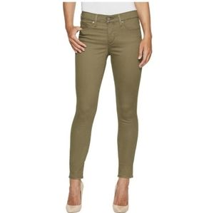 Olive Green 311 Shaping Skinny Jeans